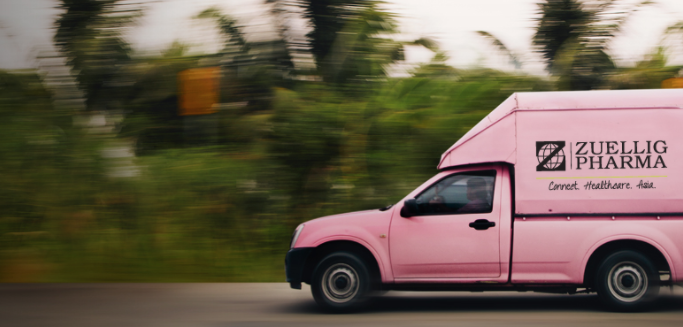 zuellig pharma distribution truck